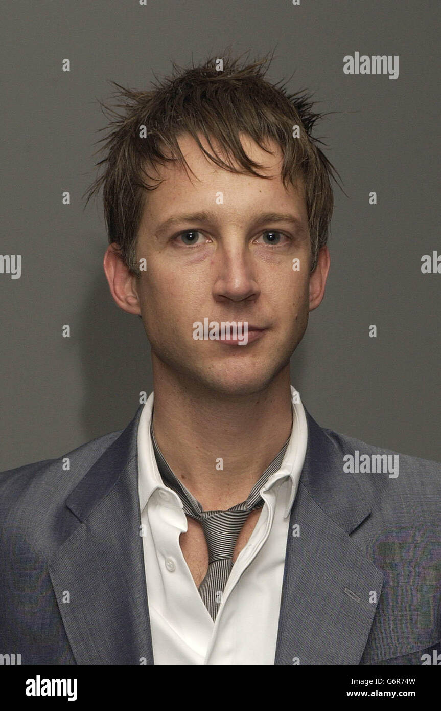 Magazine editor Jefferson Hack during a photocall for the re:creation awards 2003/4 at The Royal College of Art in Kensington, west London. The awards recognise aspiring talent throughout the UK across six categories - Design/Illustration, Fashion, Photography, Written Word, Music and Film. Stock Photo
