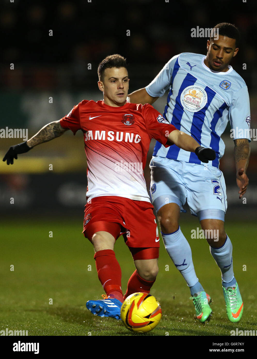 Soccer - Sky Bet League One - Leyton Orient v Coventry City - Brisbane Road Stock Photo