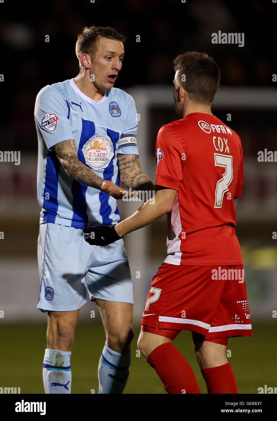 Soccer - Sky Bet League One - Leyton Orient v Coventry City - Brisbane Road Stock Photo