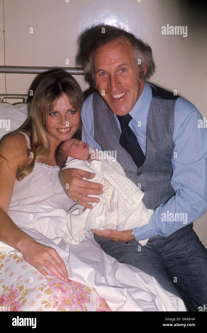 Entertainment - Bruce Forsyth and Family - London Stock Photo