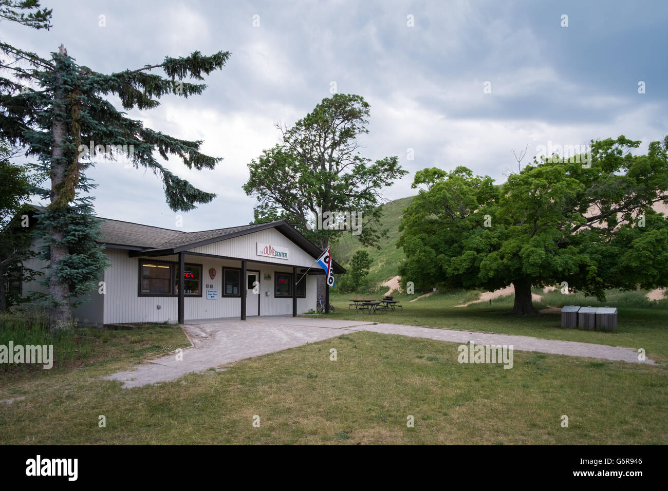 Visitor Center at Sleeping Bear Dunes National Lakeshore near Empire