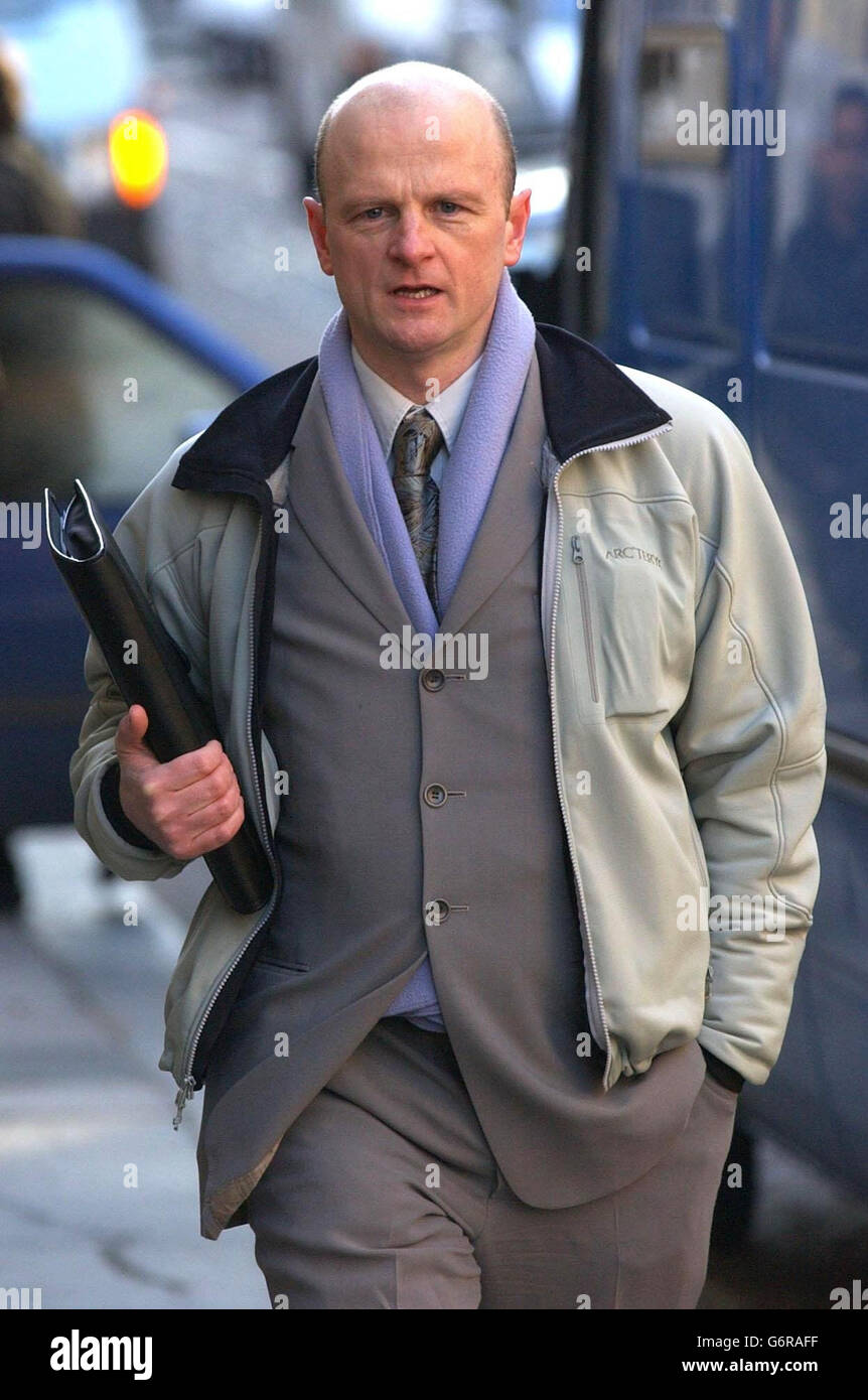 Martin O'Rawe arrives at the General Medical Council, London. Mr O'Rawe is one of seven doctors, some who no longer work at the private clinic for heroin addicts who was today facing a disciplinary hearing over allegations of inappropriate treatment in what is expected to be one of the biggest cases in the General Medical Council's 145-year history. The charges relate to alleged inappropriate prescriptions of methadone, a widely-used heroin substitute, for patients at the Stapleford Centre, which has sites in Ongar, Essex, and Belgravia, central London. Stock Photo