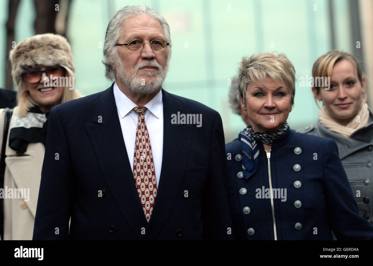 Dave Lee Travis court case. Former DJ Dave Lee Travis leaves Southwark