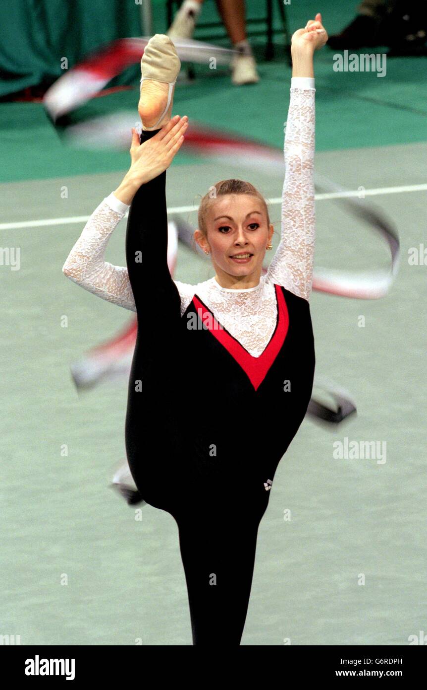1 aug 1996 atlanta olympic games rhythmic gymnastics irene germini hi