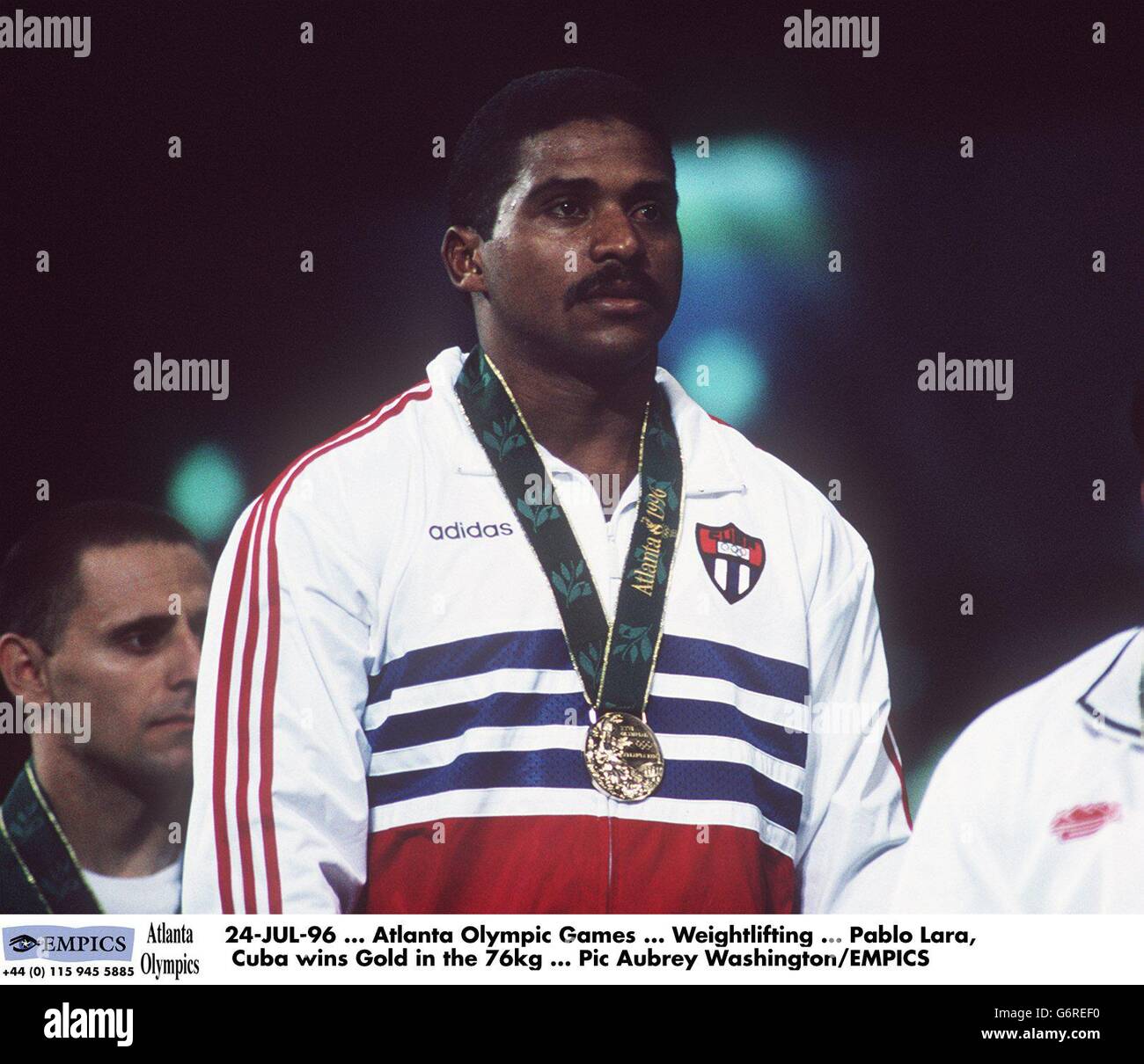 Atlanta Olympic Games Weightlifting Stock Photo Alamy