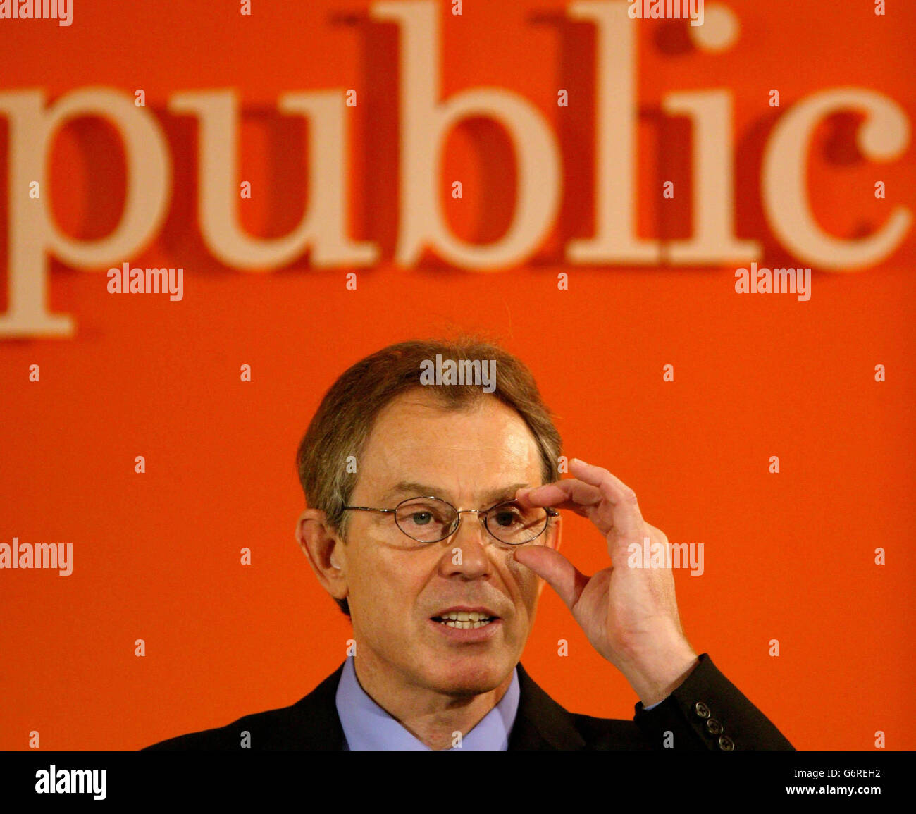 Prime Minister Tony Blair Stock Photo - Alamy