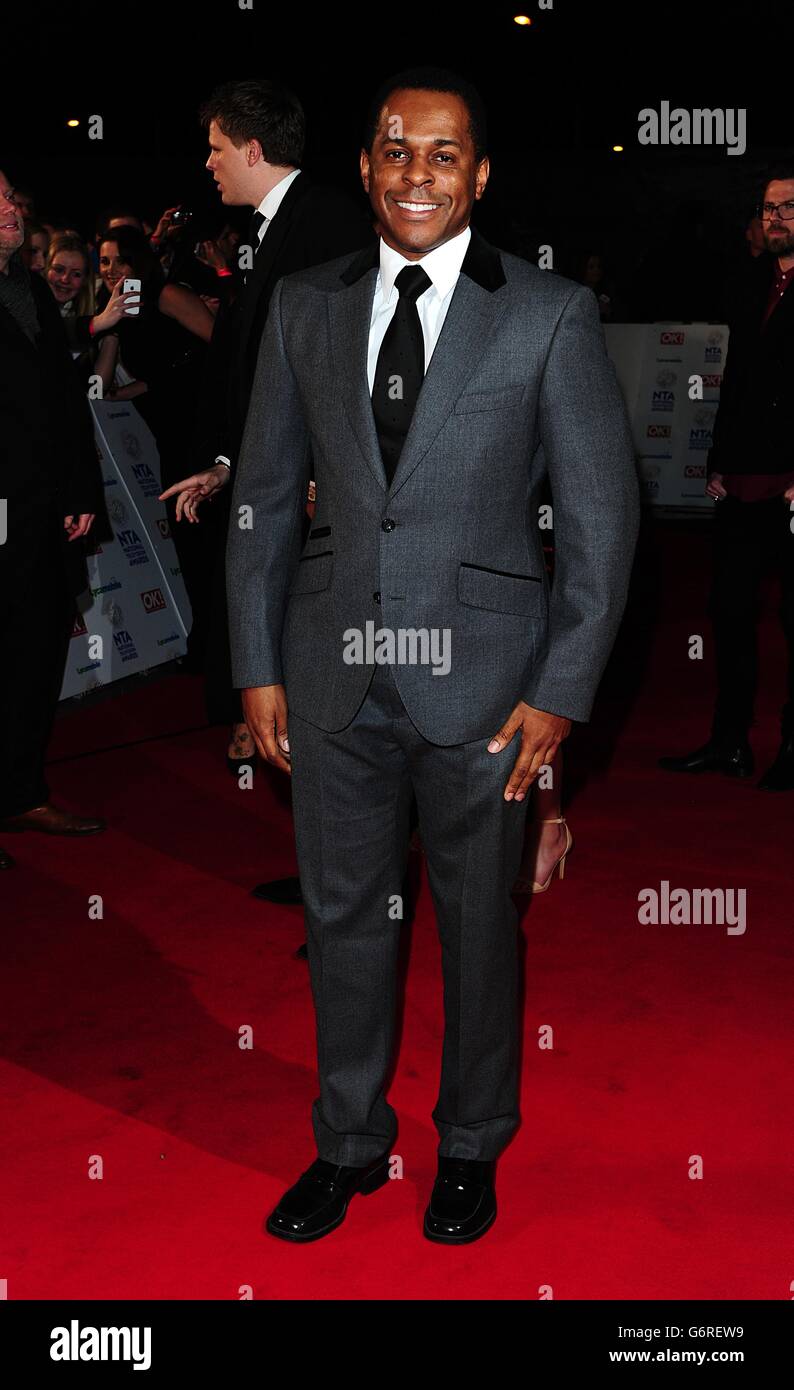 Andi Peters arriving for the 2014 National Television Awards at the O2