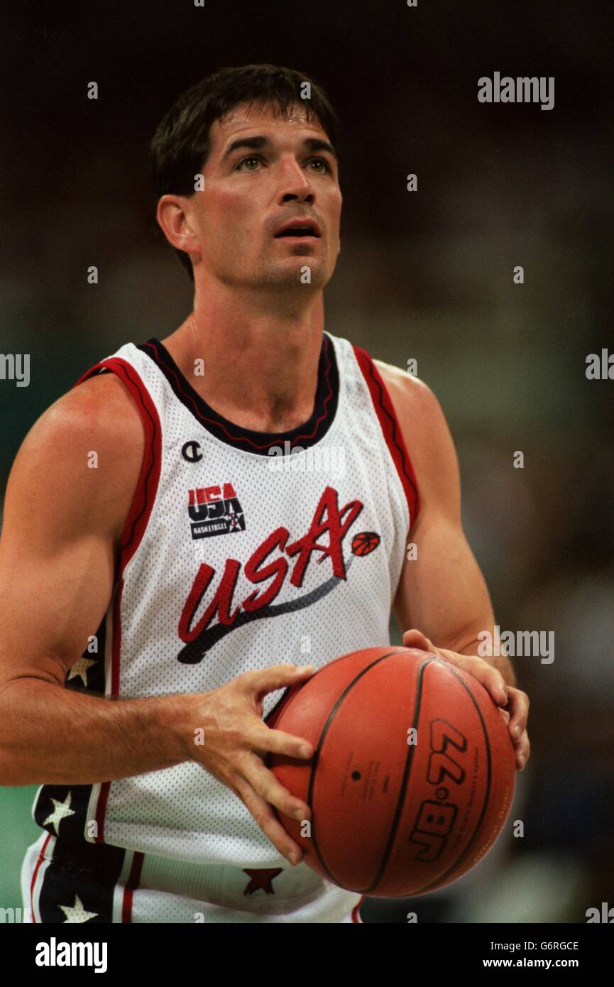 Olympic games atlanta usa basketball hires stock photography and