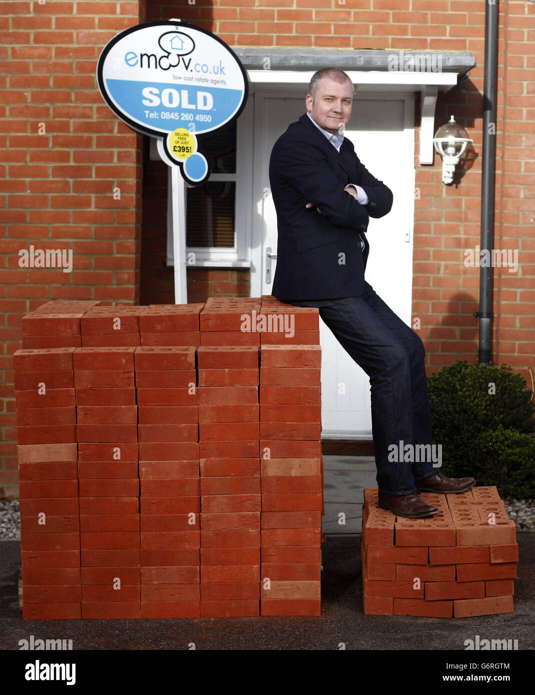 Estate agent commissions Stock Photo