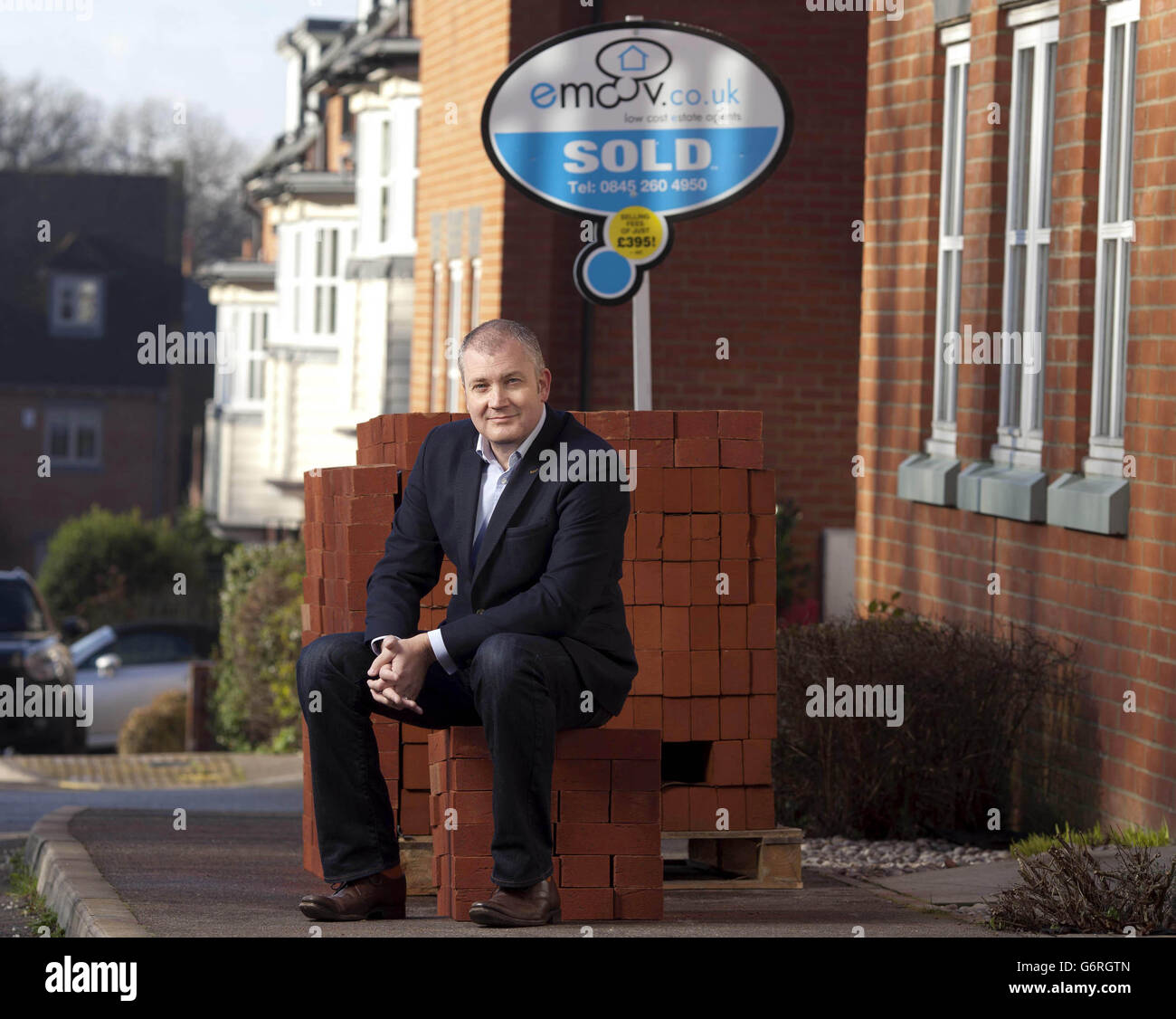 Estate agent commissions Stock Photo