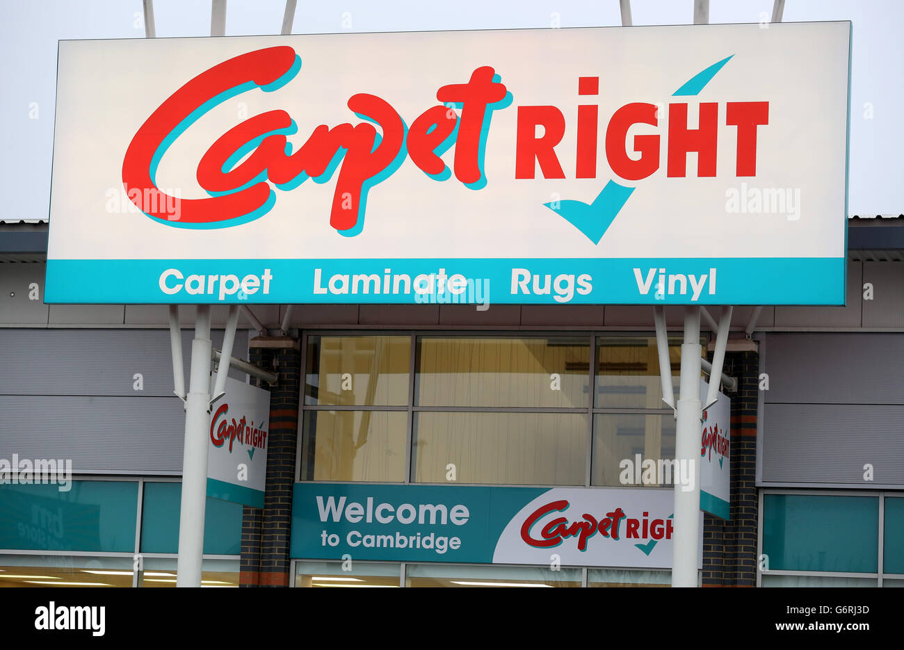 CarpetRight stock. A CarpetRight store in Cambridge Stock Photo Alamy