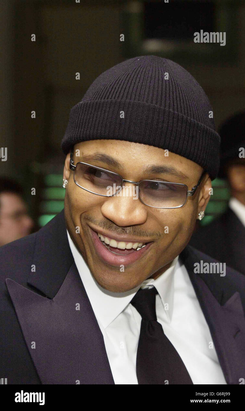 Actor/rapper LL Cool J arrives for the Orange British Academy Film Awards at the Odeon Leicester Square in London. Stock Photo