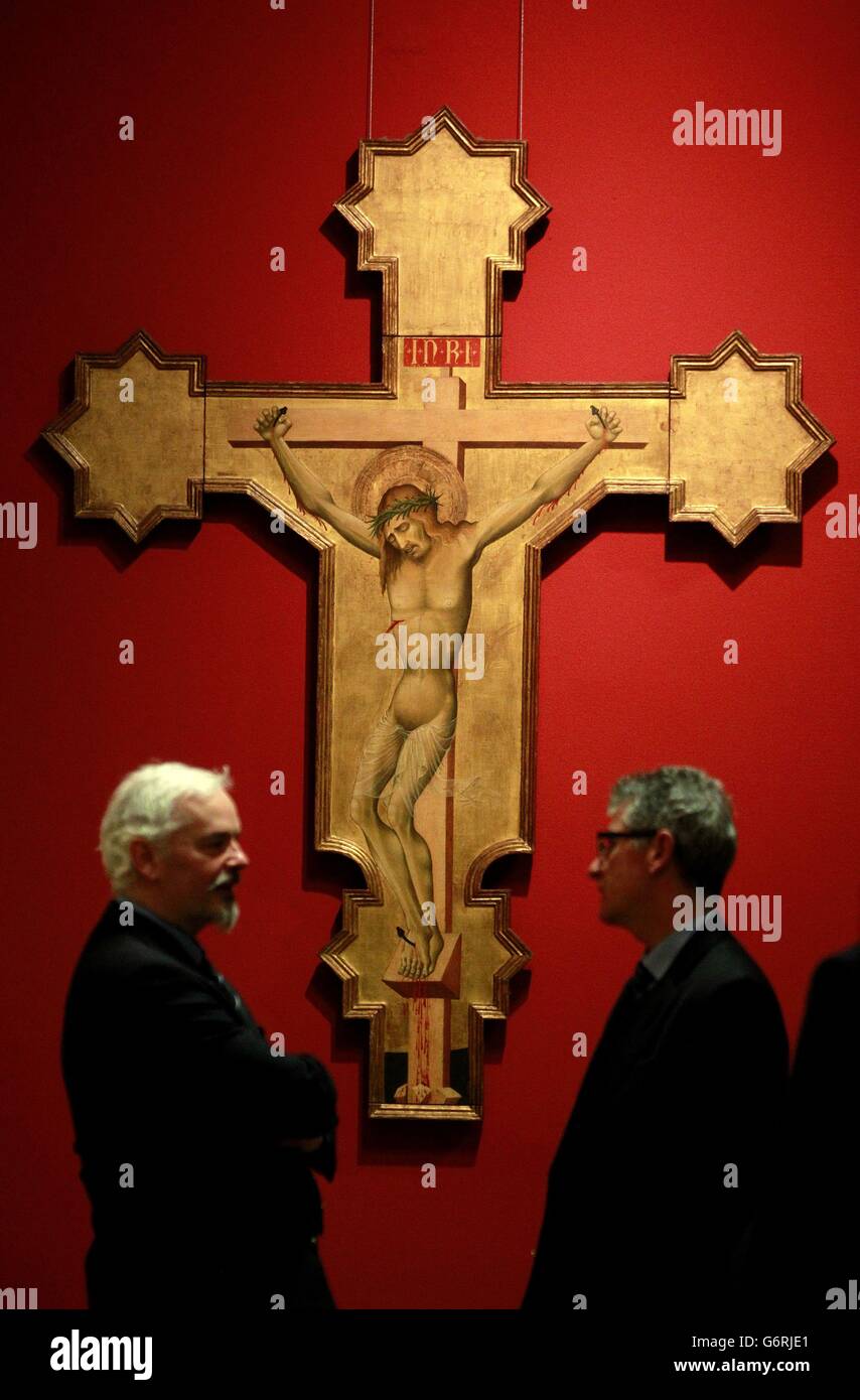 Giovanni di Paolo di Grazia's 'Crucifixion' in the National Gallery of ...