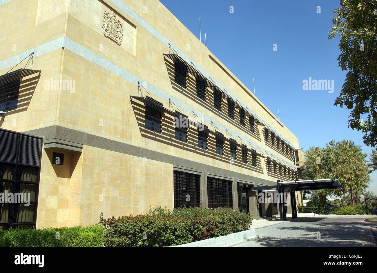 The British Embassy In Riyadh Stock Photo Alamy