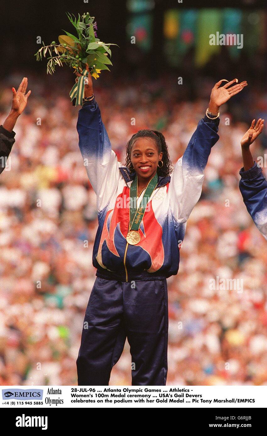 Olympic Gold Medalist Devers