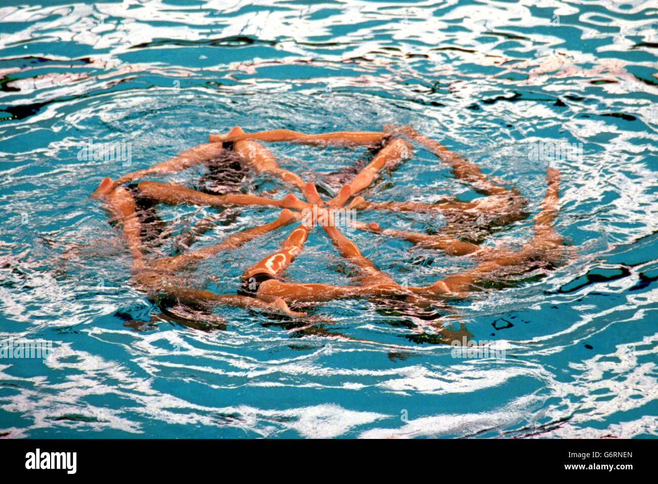 Atlanta Olympic GamesSynchronized Swimming Stock Photo Alamy