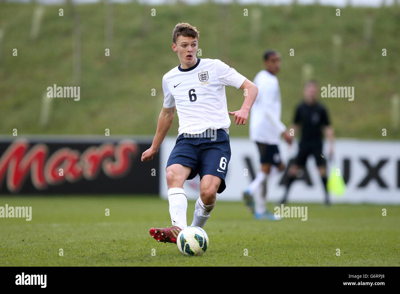 Soccer - Under 17 International Friendly - England v Belgium - St George's Park Stock Photo