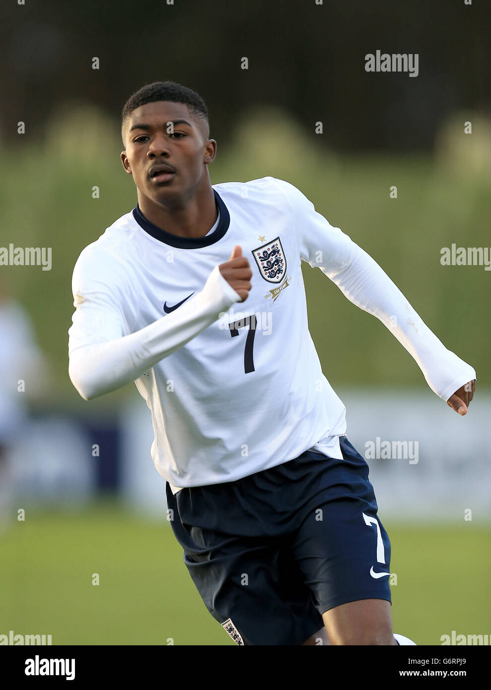 Soccer - Under 17 International Friendly - England v Belgium - St George's Park Stock Photo