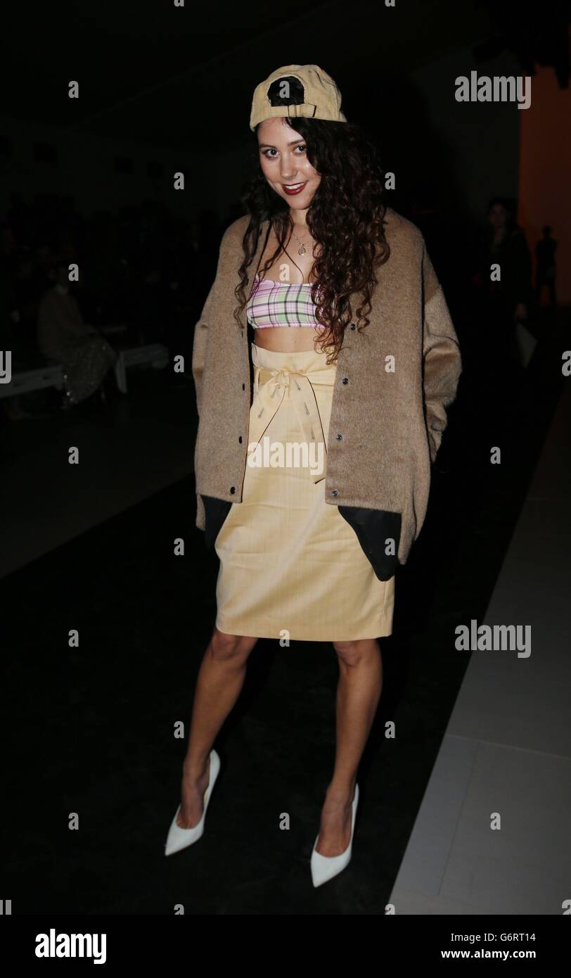 Eliza Doolittle attends the Vivienne Westwood Red Label Autumn/Winter