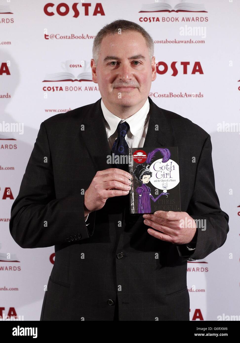 Chris Riddell Chris Riddell whose book 'Goth Girl' is on the short list, arrives at ...
