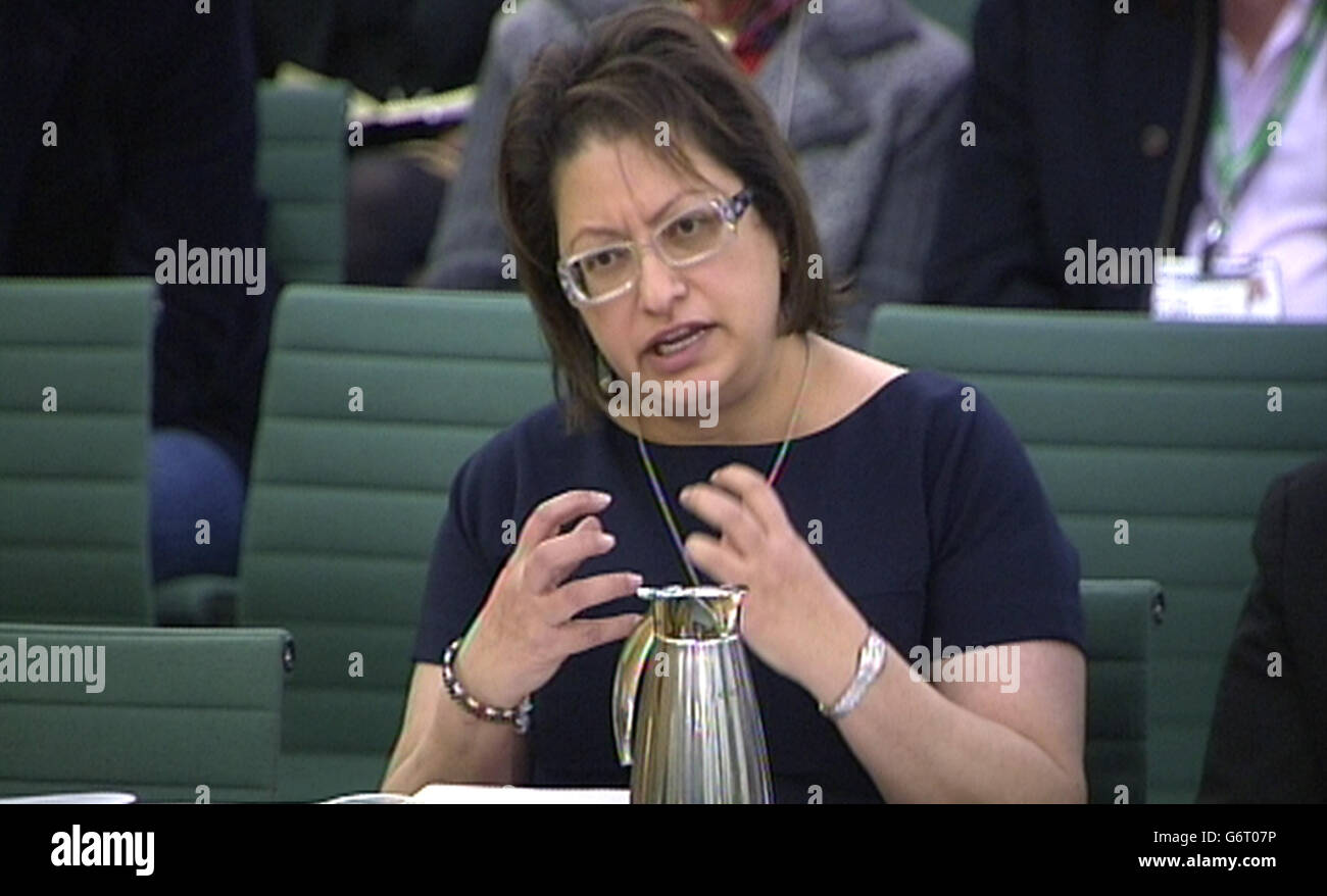 BBC give evidence to the Public Accounts Committee Stock Photo Alamy