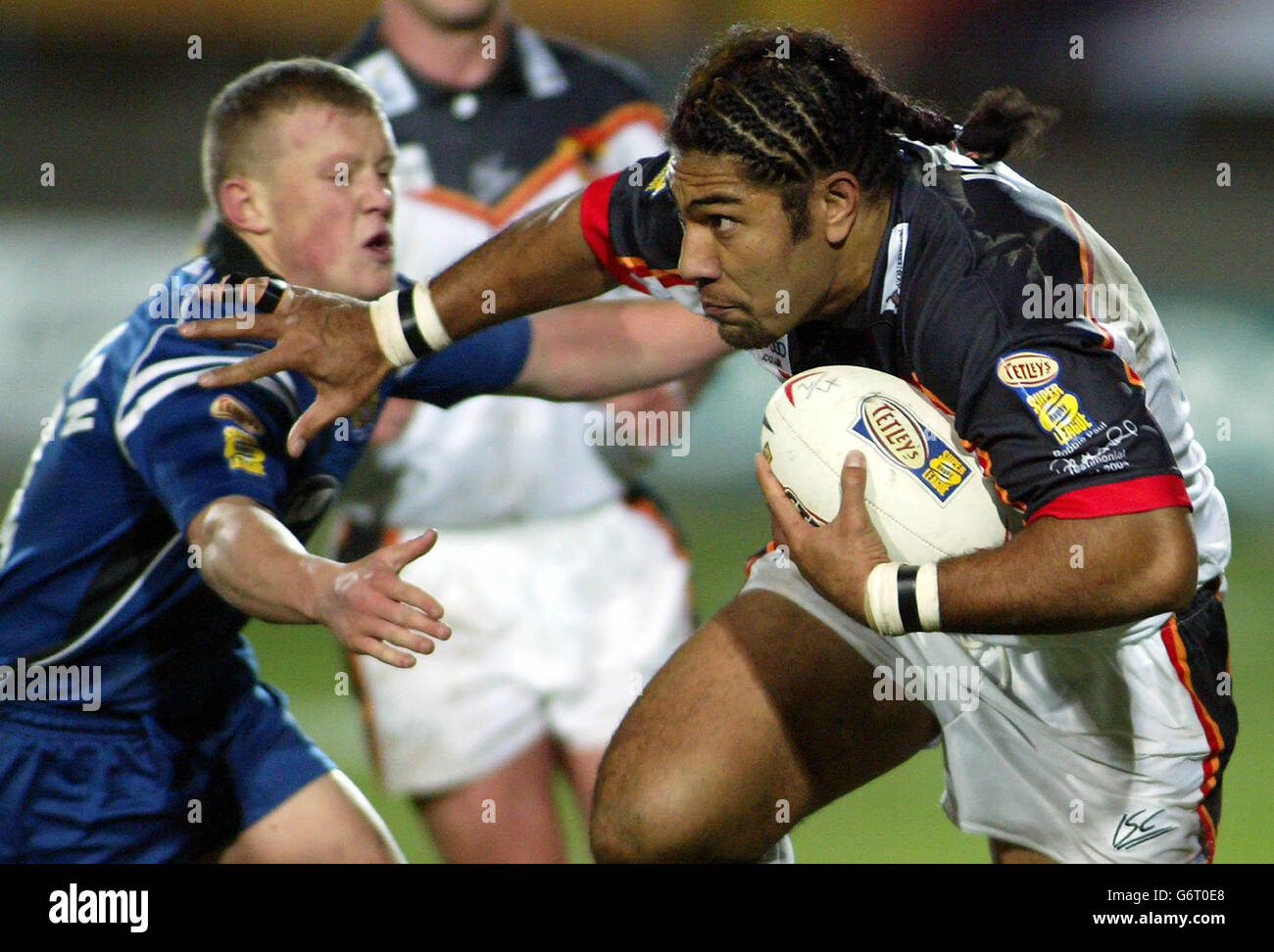 Brad Wilson Rugby RUGBY Bradford v Wigan Stock Photo - Alamy