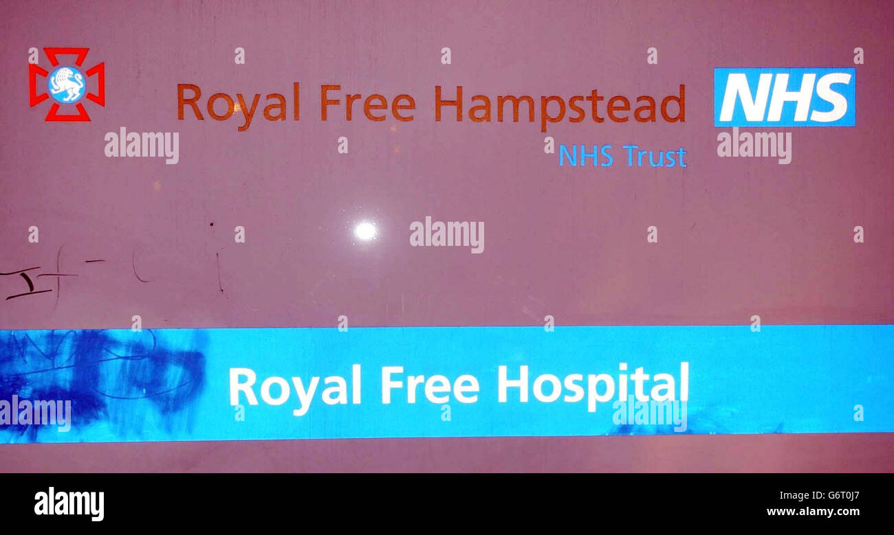 The Royal Free Hospital north London where in 1998 a study by doctors