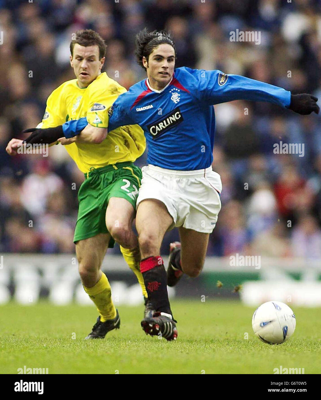 GLASGOW RANGERS V HIBERNIAN Stock Photo Alamy