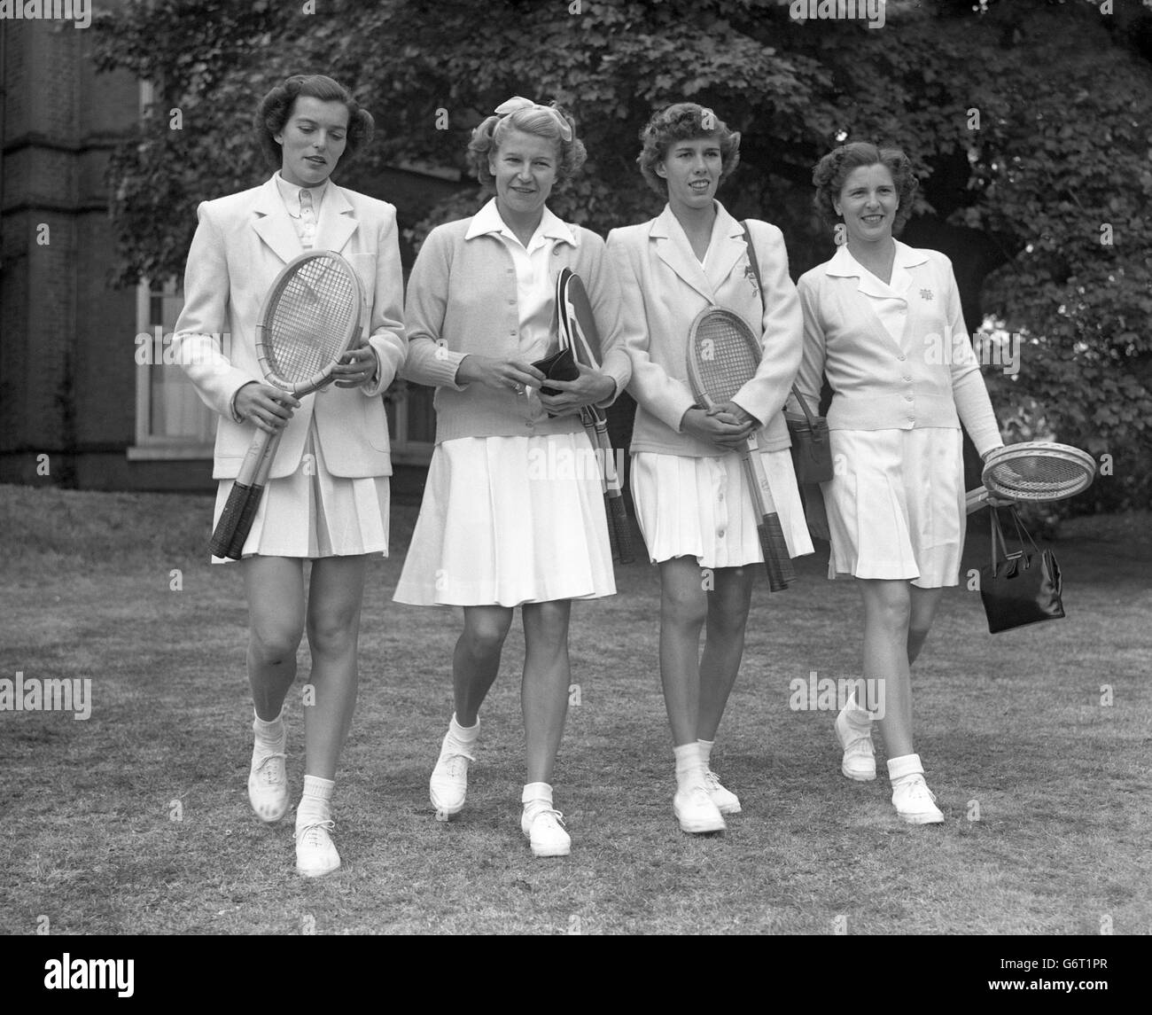 American tennis players Black and White Stock Photos & Images - Alamy