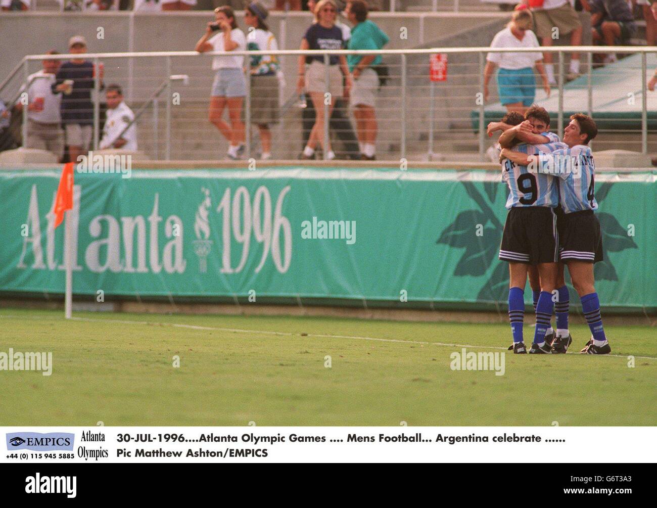 Atlanta Olympic Games. Soccer. 30-JUL-1996. Atlanta Olympic Games. Mens ...