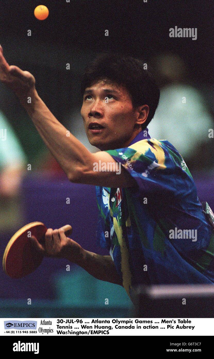 Atlanta olympic games mens table hires stock photography and images