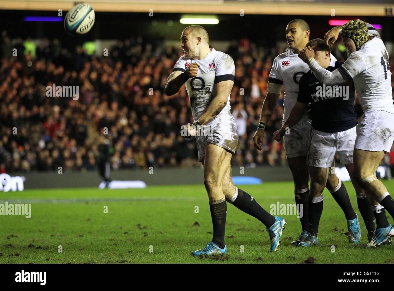 Rugby Union - RBS 6 Nations - Scotland v England - Murrayfield Stadium ...
