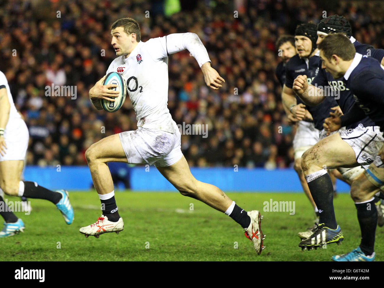 Rugby Union - RBS 6 Nations - Scotland v England - Murrayfield Stadium ...