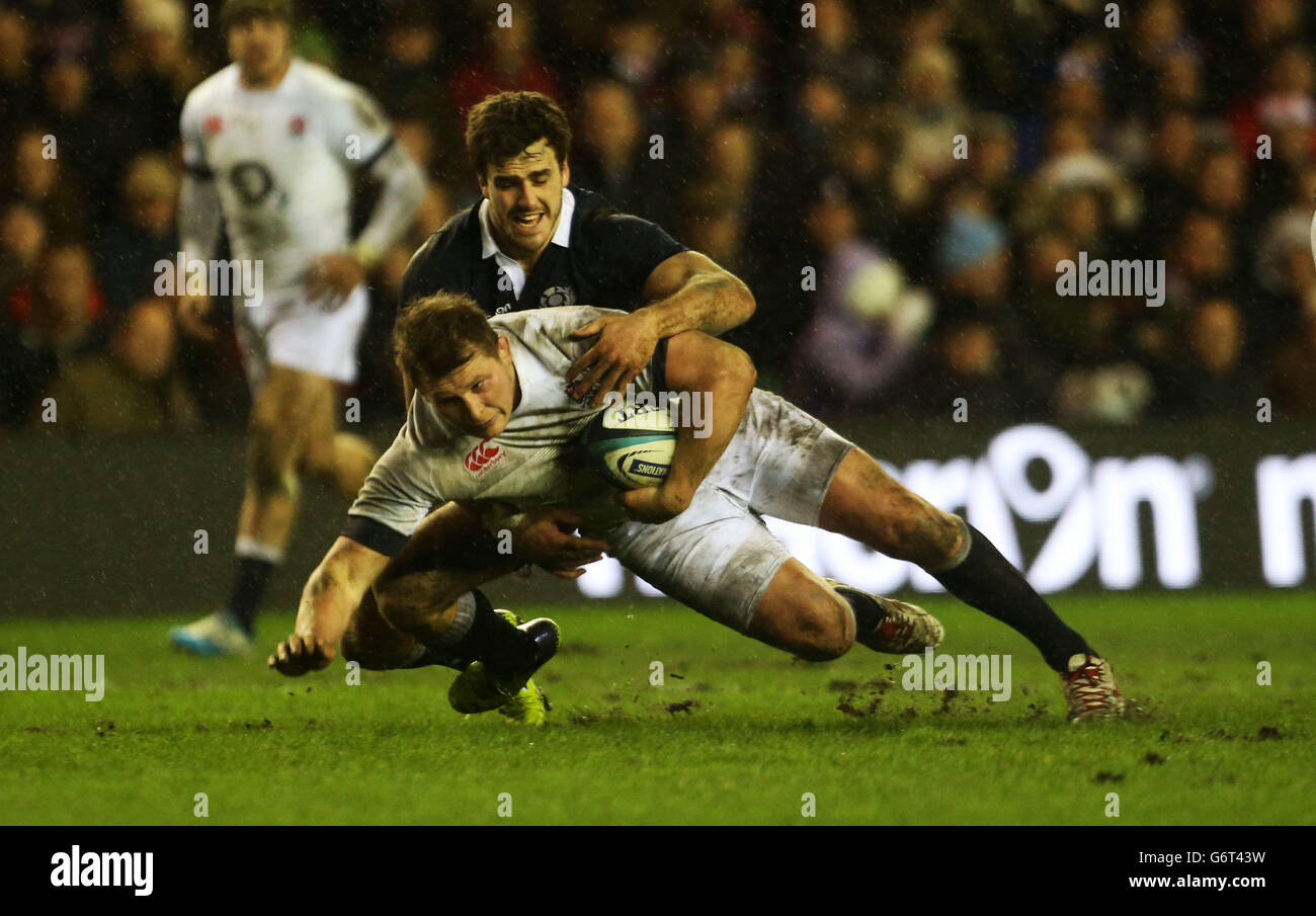 Rugby Union - RBS 6 Nations - Scotland v England - Murrayfield Stadium ...