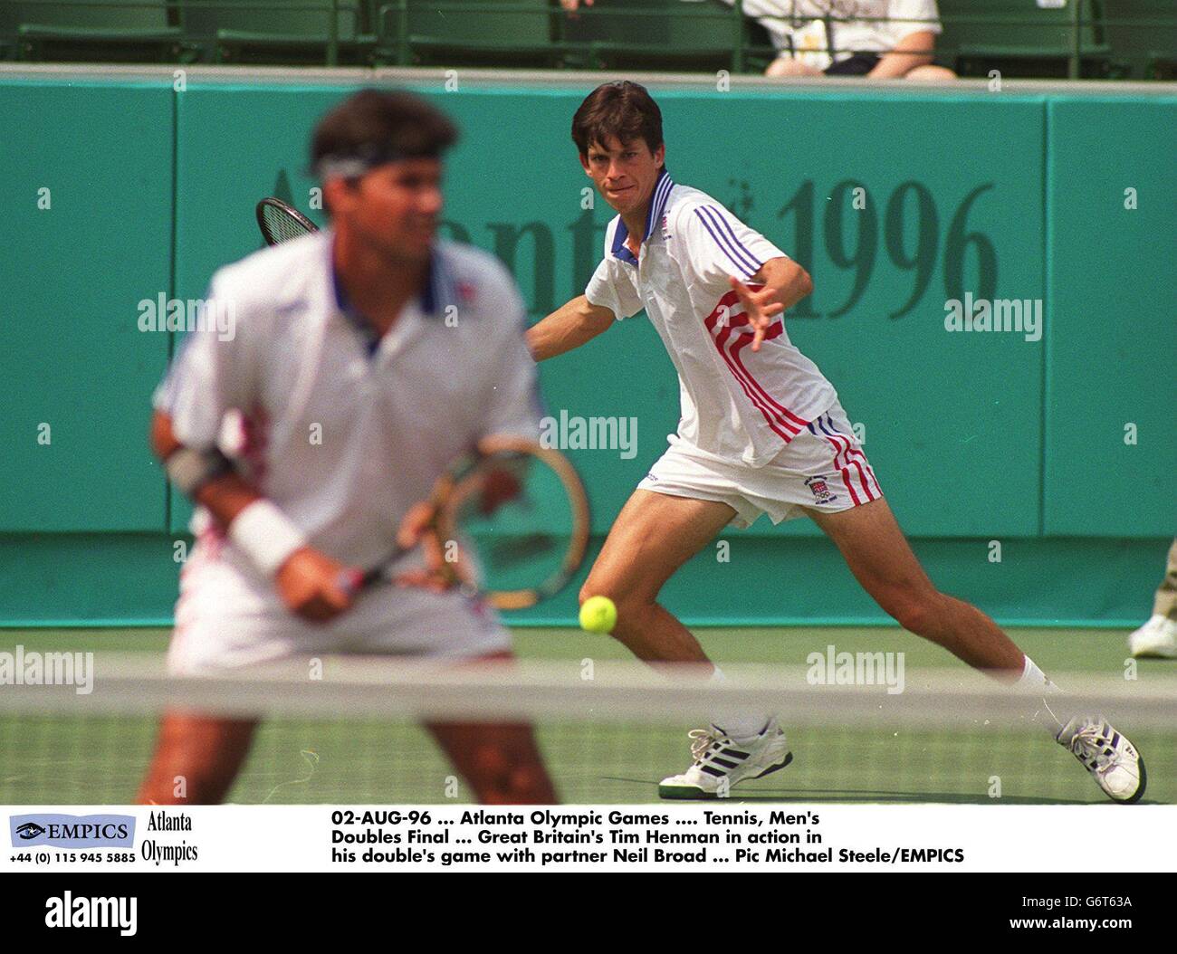 Atlanta Olympic Games. Tennis, Men's Doubles Final Stock Photo Alamy