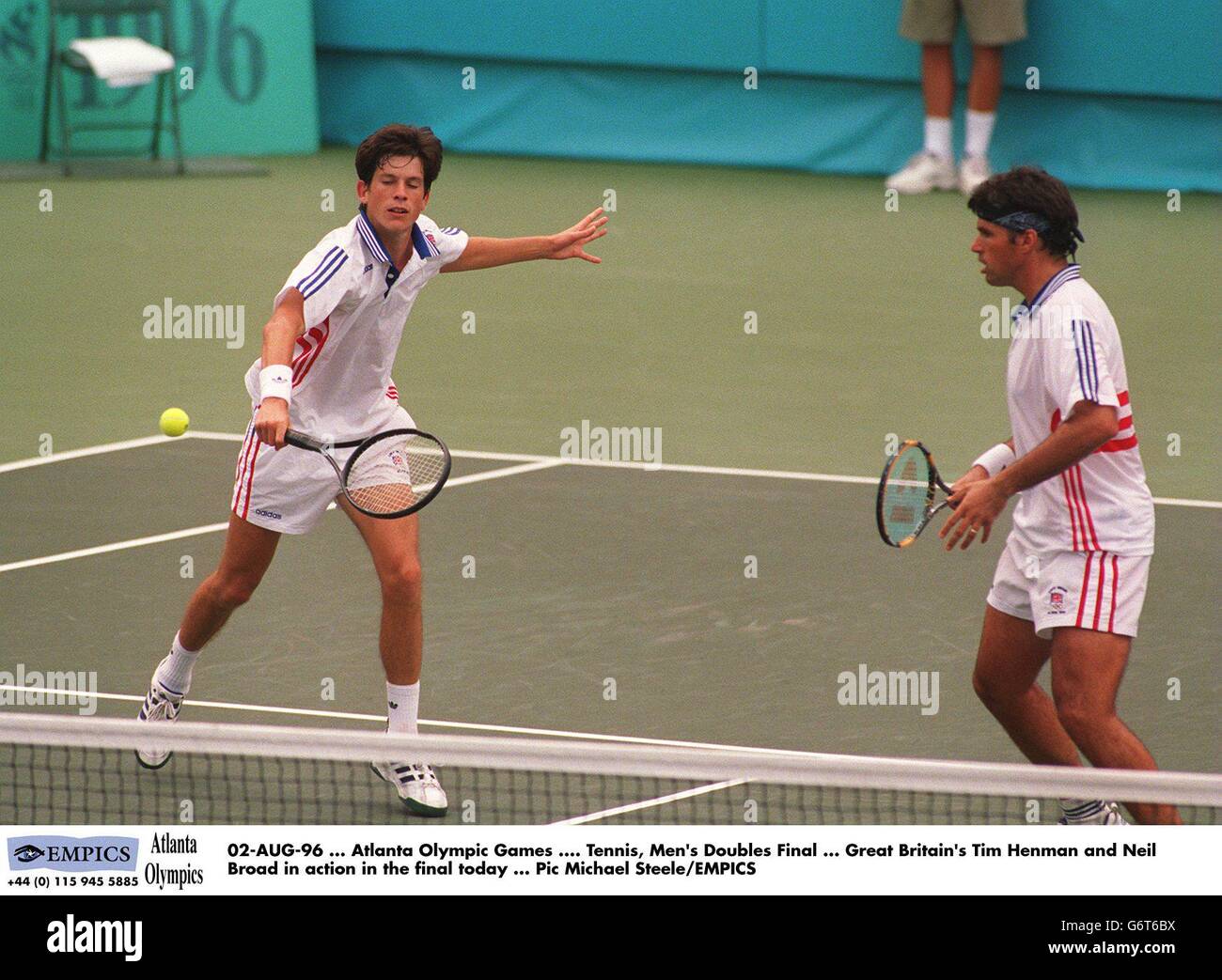 Atlanta Olympic Games. Tennis, Men's Doubles Final Stock Photo Alamy
