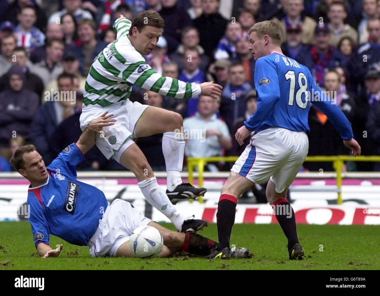 Celtic v Rangers Stock Photo