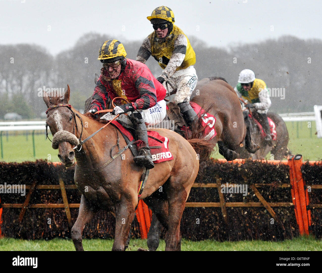 Horse Racing Betfred Grand National Trial Haydock Park Racecourse