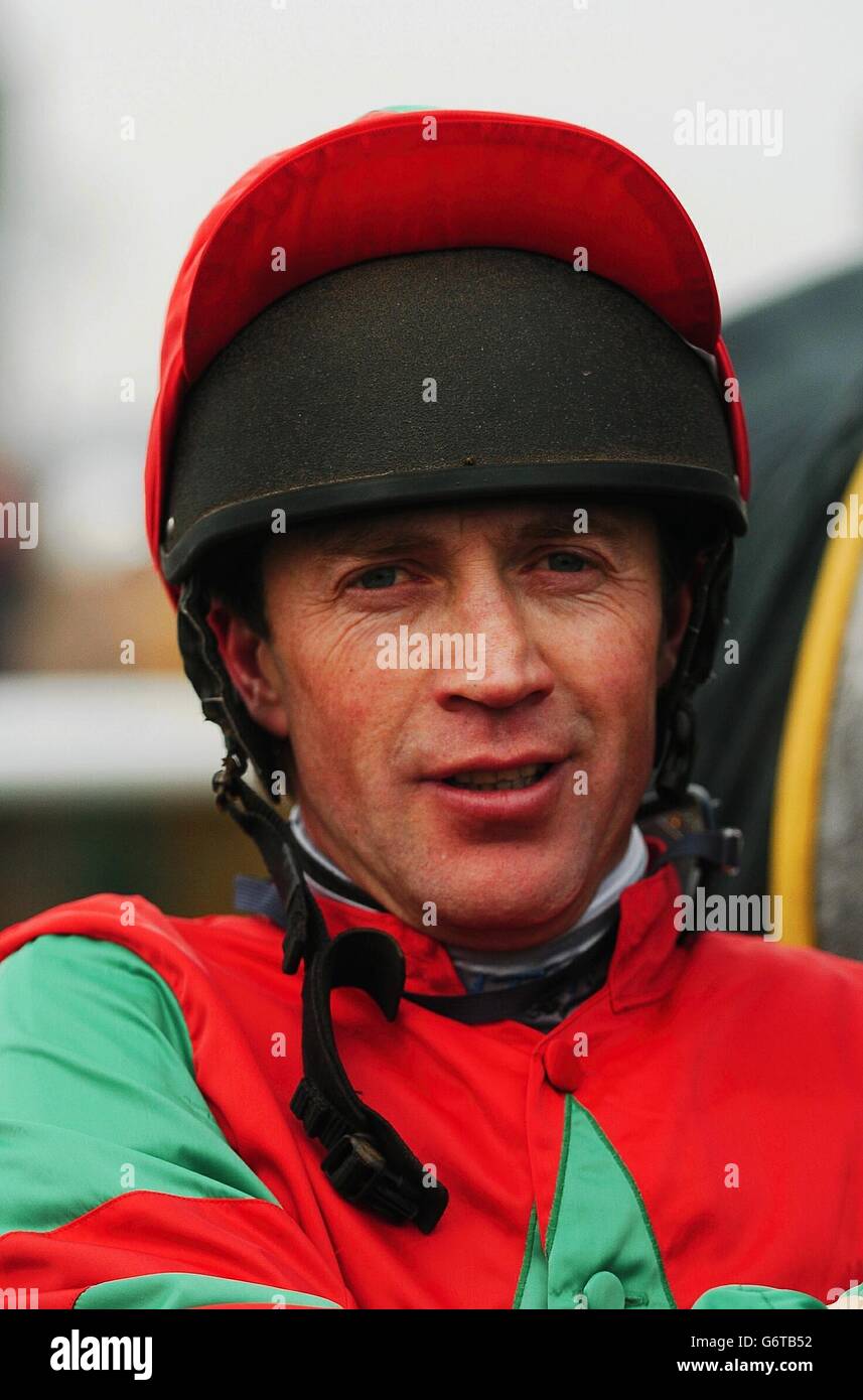 C Llewellyn Jockey Towcester. Jockey Carl Llewellyn at Towcester races