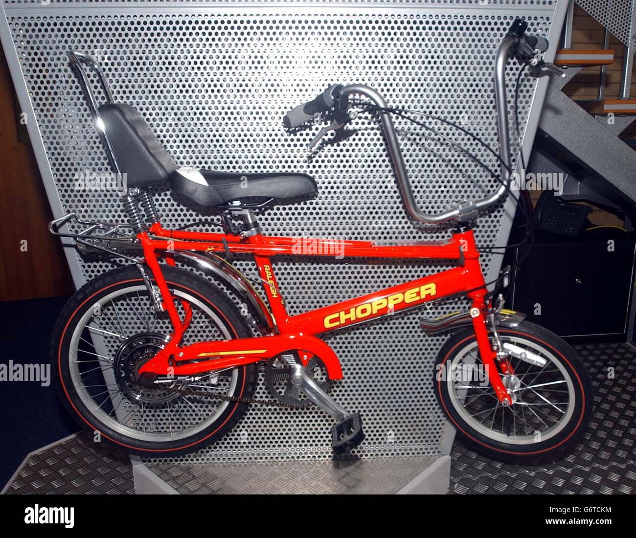 The new MK 3 Chopper bike Stock Photo