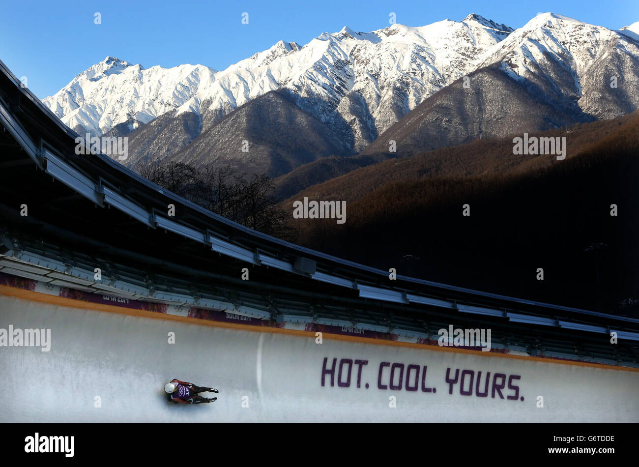 Sochi Winter Olympic Games - Pre-Games activity - Thursday Stock Photo