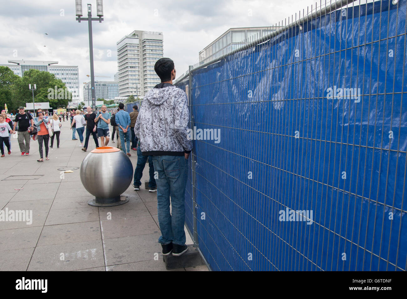 Alexanderplatz Berlin Germany Stock Photo