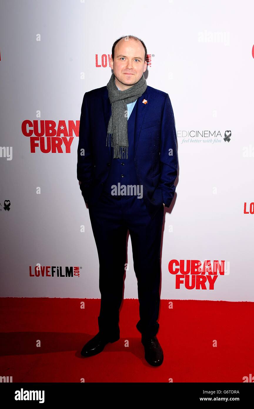 Cuban Fury World Premiere - London. Rory Kinnear attending the World Premiere of Cuban Fury at the Vue West End cinema, London. Stock Photo