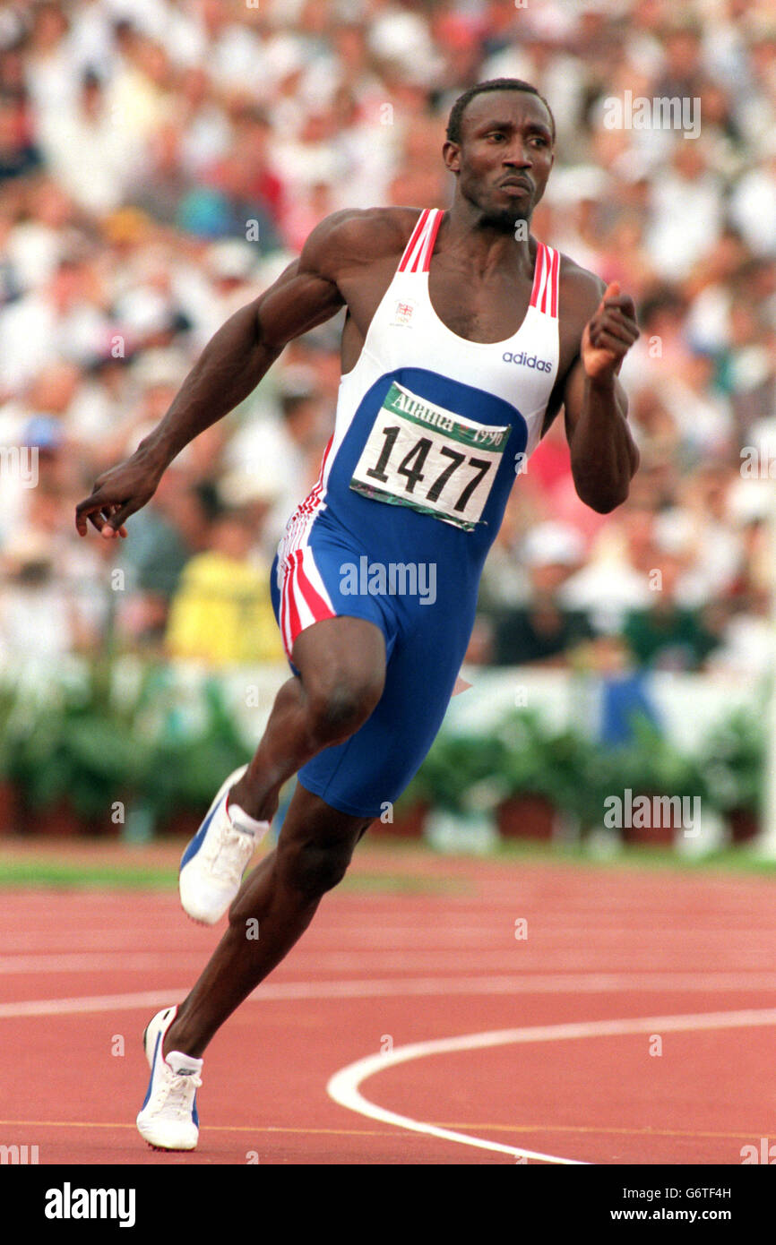 Atlanta Olympic Games - Athletics, Men's 200m Stock Photo