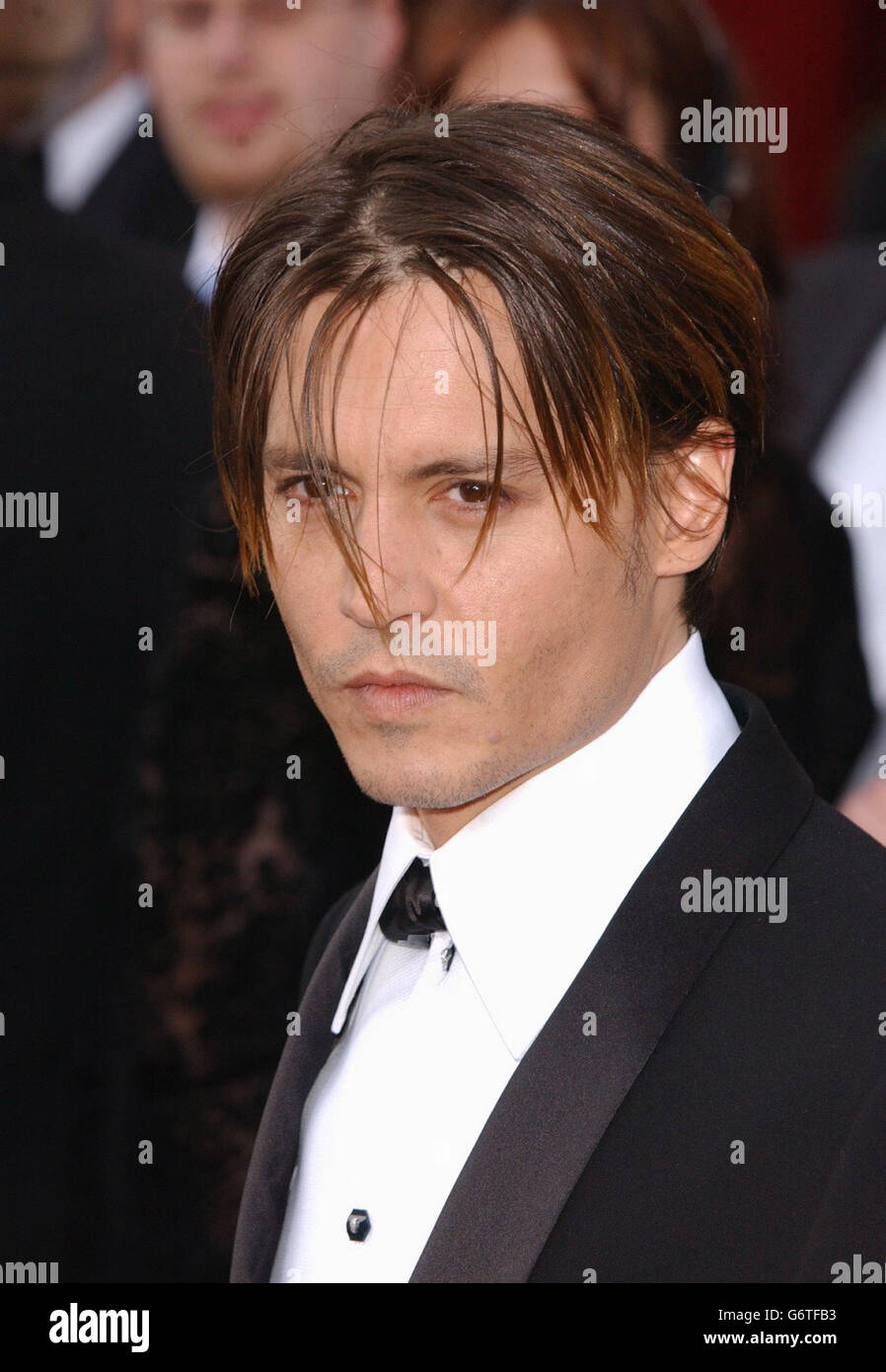 Johnny Depp Oscars 2004 Stock Photo - Alamy