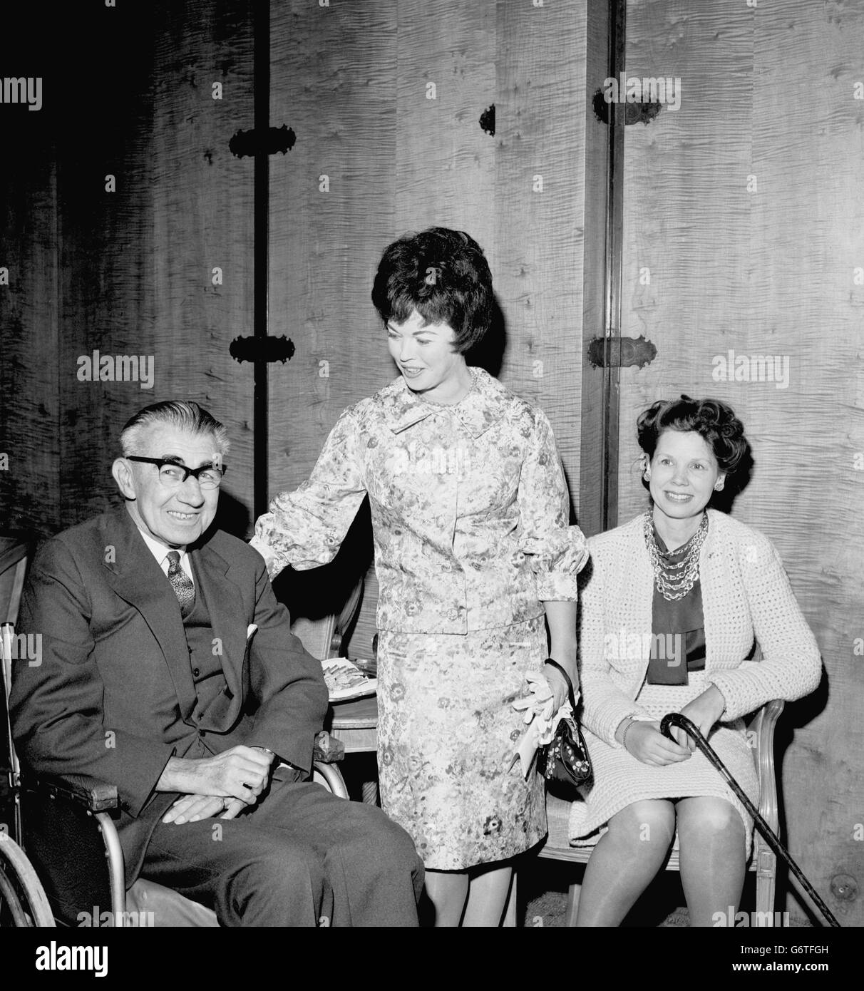 Film - Multiple Sclerosis Society Meeting - Shirley Temple - London Stock Photo