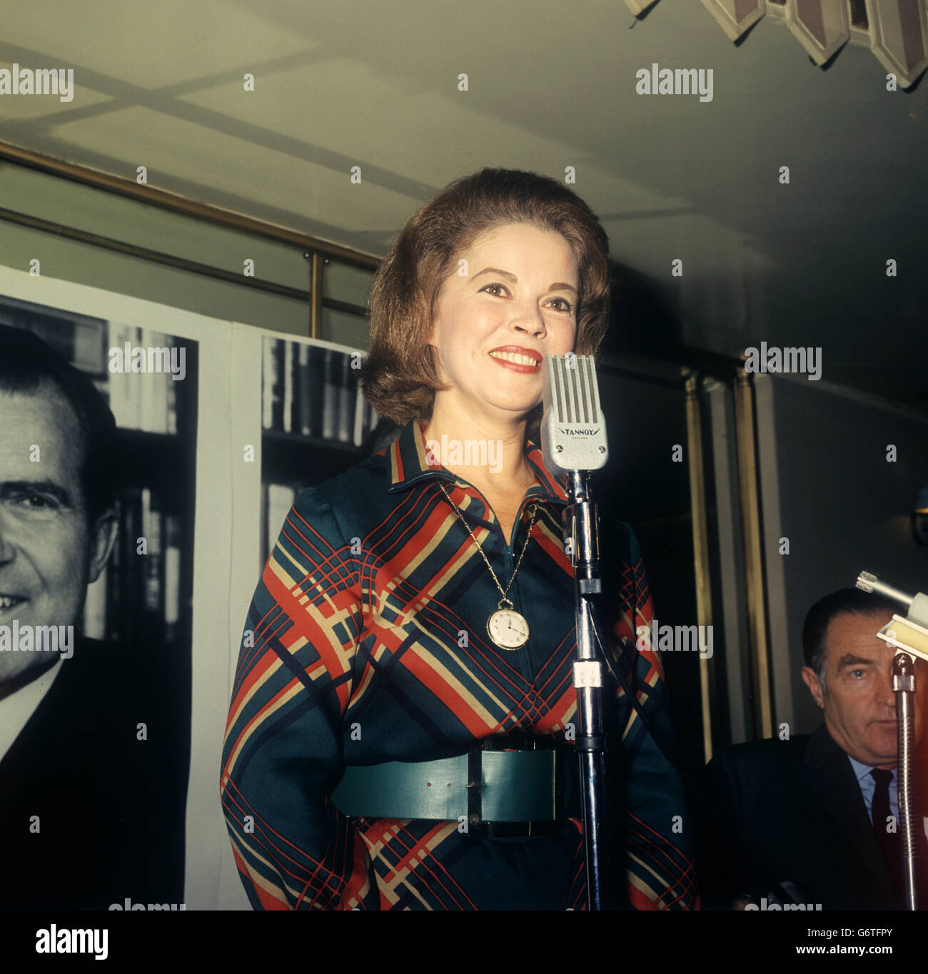 Politics - Republican National Committee Speaking Tour - Shirley Temple - Cafe Royal, London Stock Photo