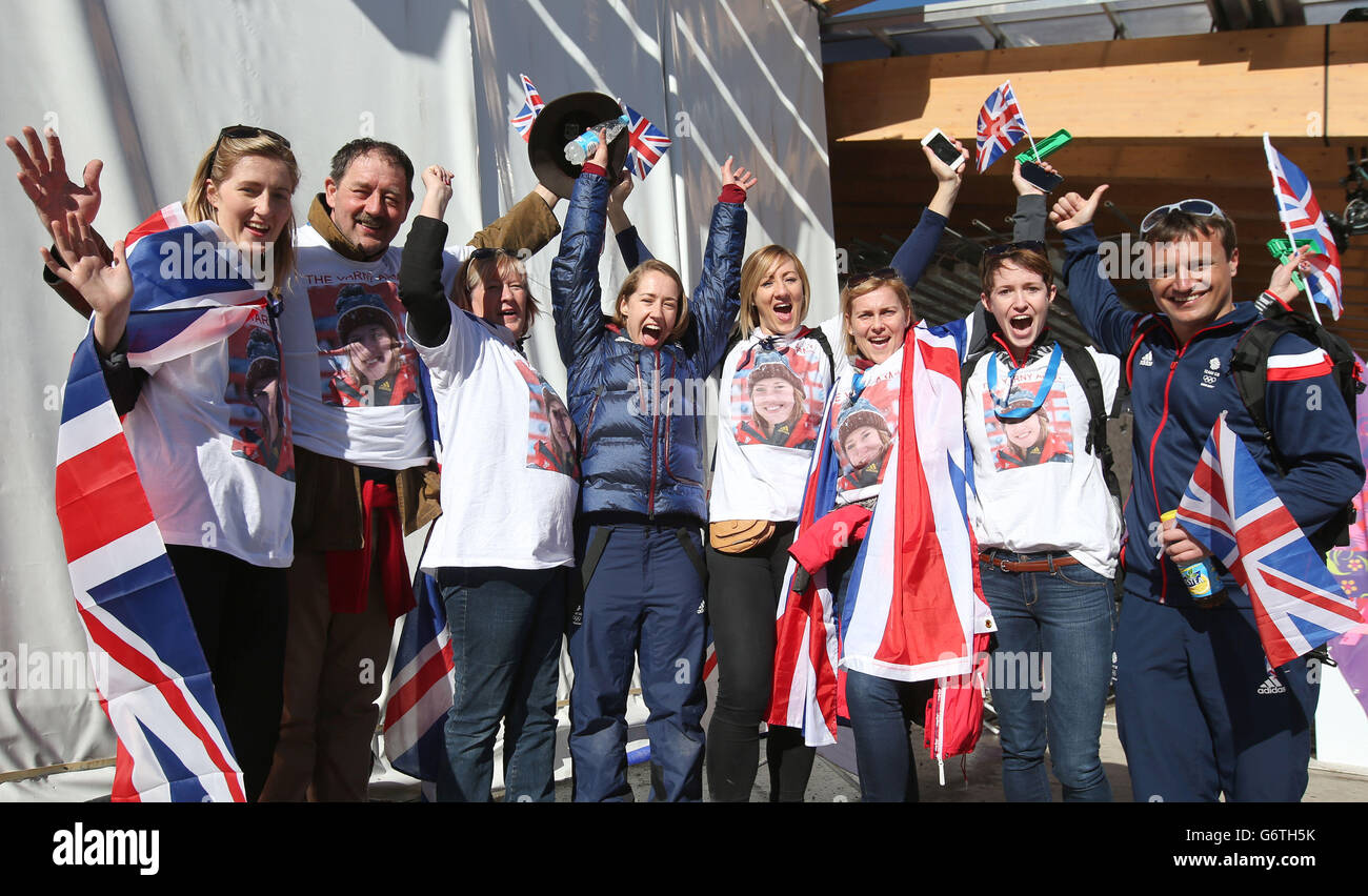 Alison and gemma foxwell dowsett and james roach hires stock