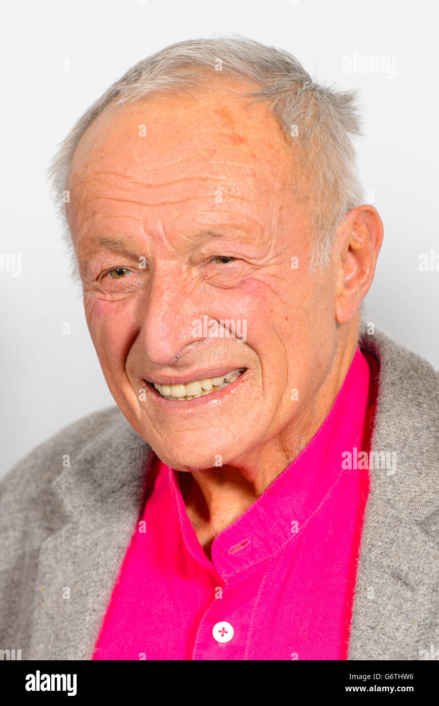 Lord Richard Rogers at the opening of the new Architecture Gallery at the Royal Institute of British Architects, in central London Stock Photo