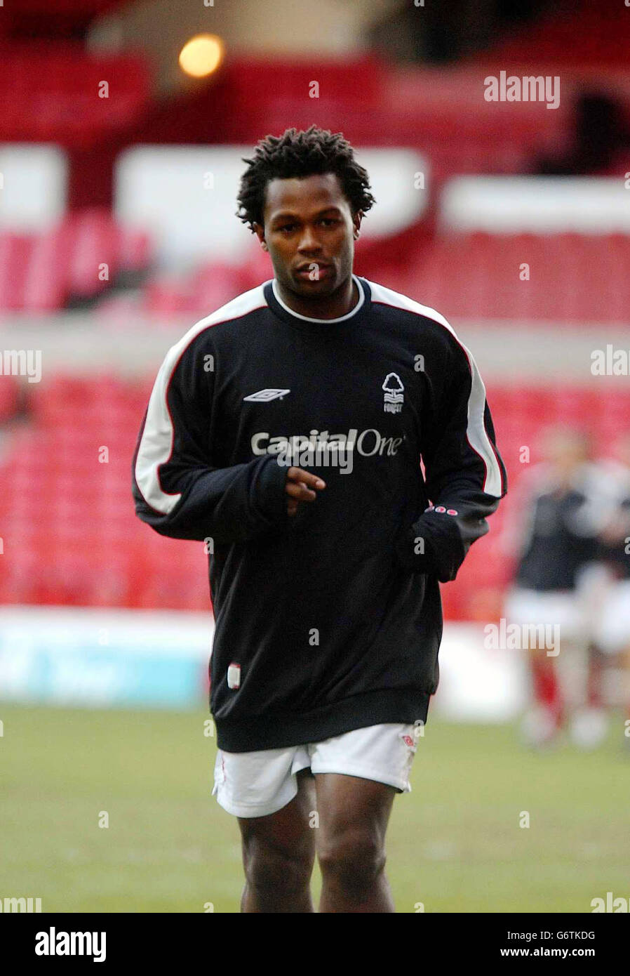 Nottingham Forest's David Marsden ahead of the Nationwide Division One match against Crystal Palace at the City Ground, Nottingham. NO UNOFFICIAL CLUB WEBSITE USE. Stock Photo